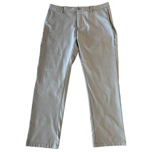 Southern Tide Jack Performance Pants Mens 36x30 Gray Stretch‎